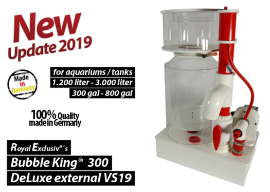 Royal Exclusiv Bubble King DeLuxe 300 external skimmer
