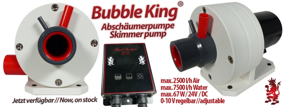 Bubble King�   Absch�umerpumpe // Skimmer pump DC 24V