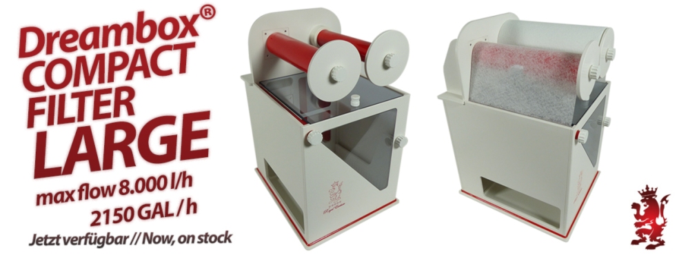 Dreambox� - COMPACT rolling fleece filter