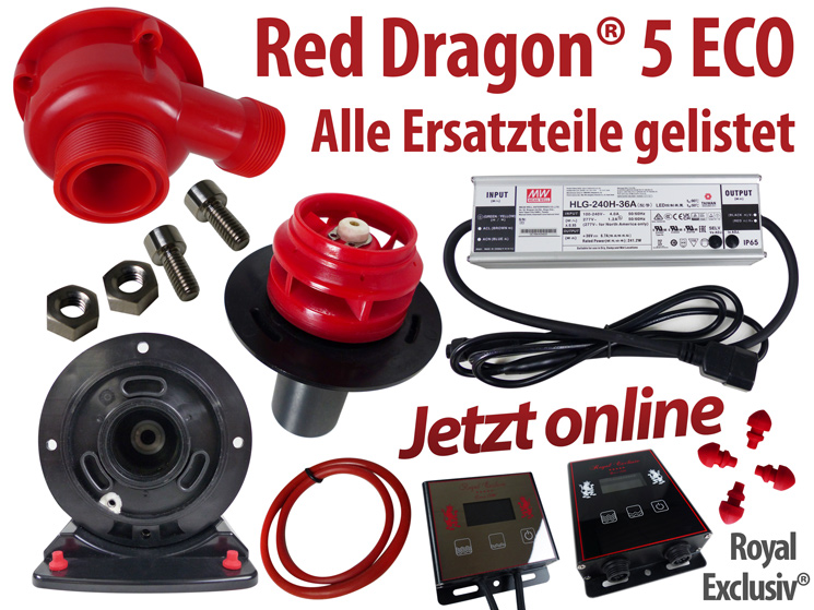 Royal Exclusiv Red Dragon 5 ECo ersatzteile