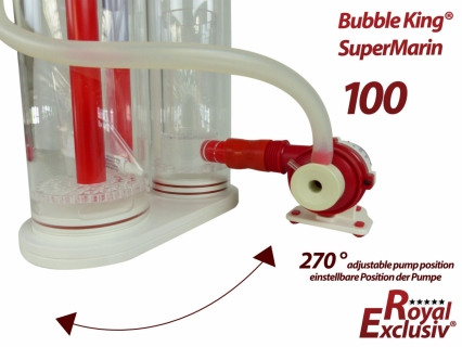 Bubble King� Supermarin 100 with Red Dragon X DC 12V with integrated degassing chamber