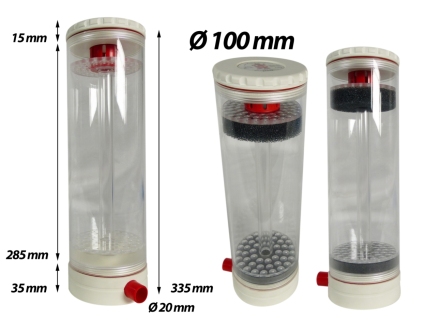 Dreambox - cartridge - media filter  � 100mm SINGLE   2.0 liter Volume SpaceSaver