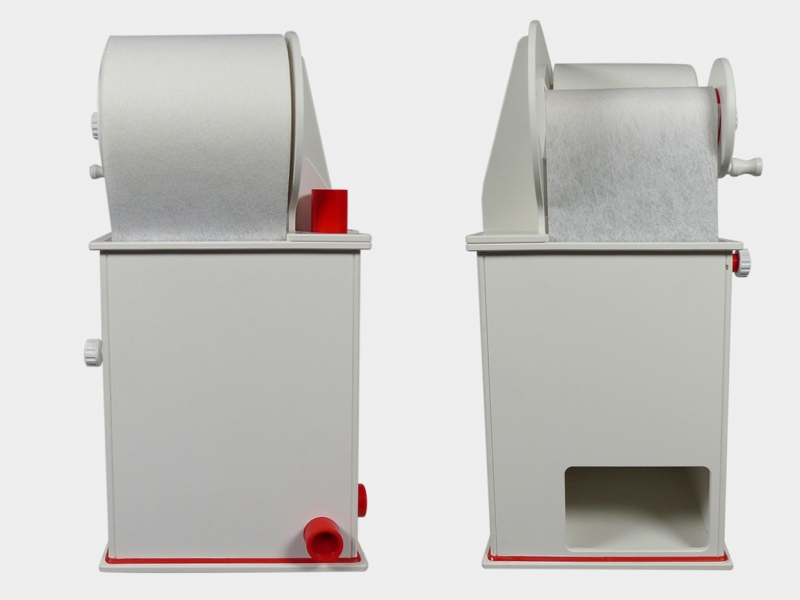 Dreambox - COMPACT rolling fleece filter (Vliesfilter / Vlieser) - Automatic version