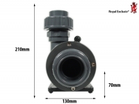Red Dragon® 3 Speedy 150 Watt HIGH PRESSURE / 4500gph / 17m³ / 10V connection