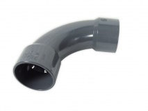 PVC 90� arch � 40mm grey