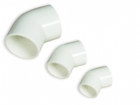 PVC 45� elbow � 20 mm