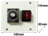 Dreambox - COMPACT rolling fleece filter (Vliesfilter / Vlieser) - Control unit