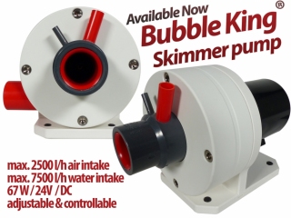 Red Dragon® Bubble King® skimmer pump DC 67 Watt / 2500 l/h for BK SM 200 - 300
